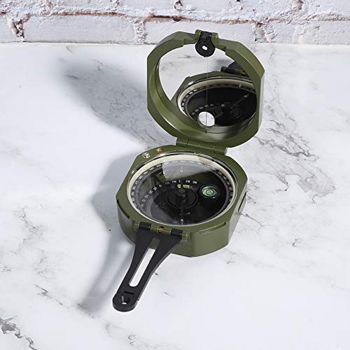 Professional Fluorescent High Accuracy Geological Magnetic Declination Compass for Outdoor Hiking and Camping
| High Ac